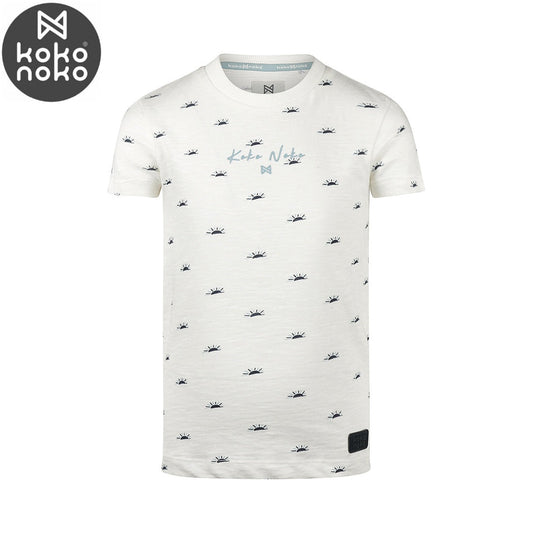 Kids Short Sleeve T-Shirt – Off White