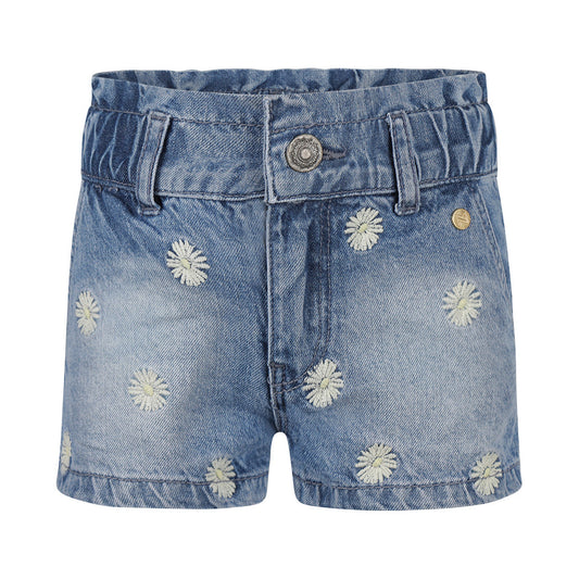 Kids Blue Denim Shorts