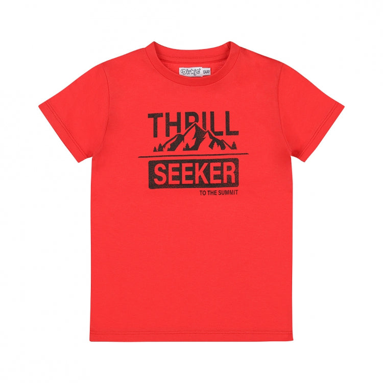 Kids Short Sleeve T-Shirt – Bright Red