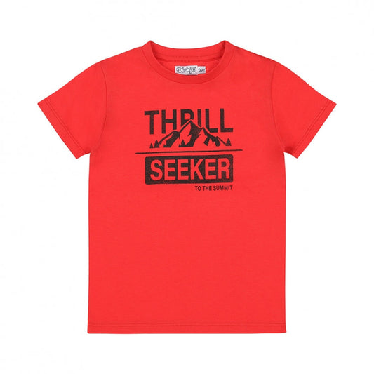 Kids Short Sleeve T-Shirt – Bright Red