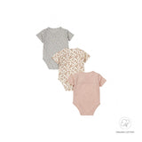 Baby Body 3-Pack Short Sleeve – Multi Colour | Organic Cotton
