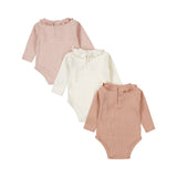 Baby Body 3-Pack Short Sleeve – Multi Colour | Organic Cotton