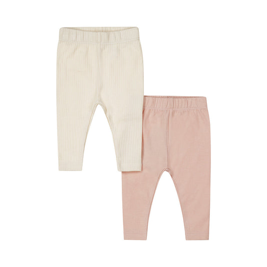 Baby 2-Pack Leggings – Multi Colour | Organic Cotton