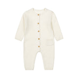 Baby 1-Piece Babysuit – Off White | Organic Cotton