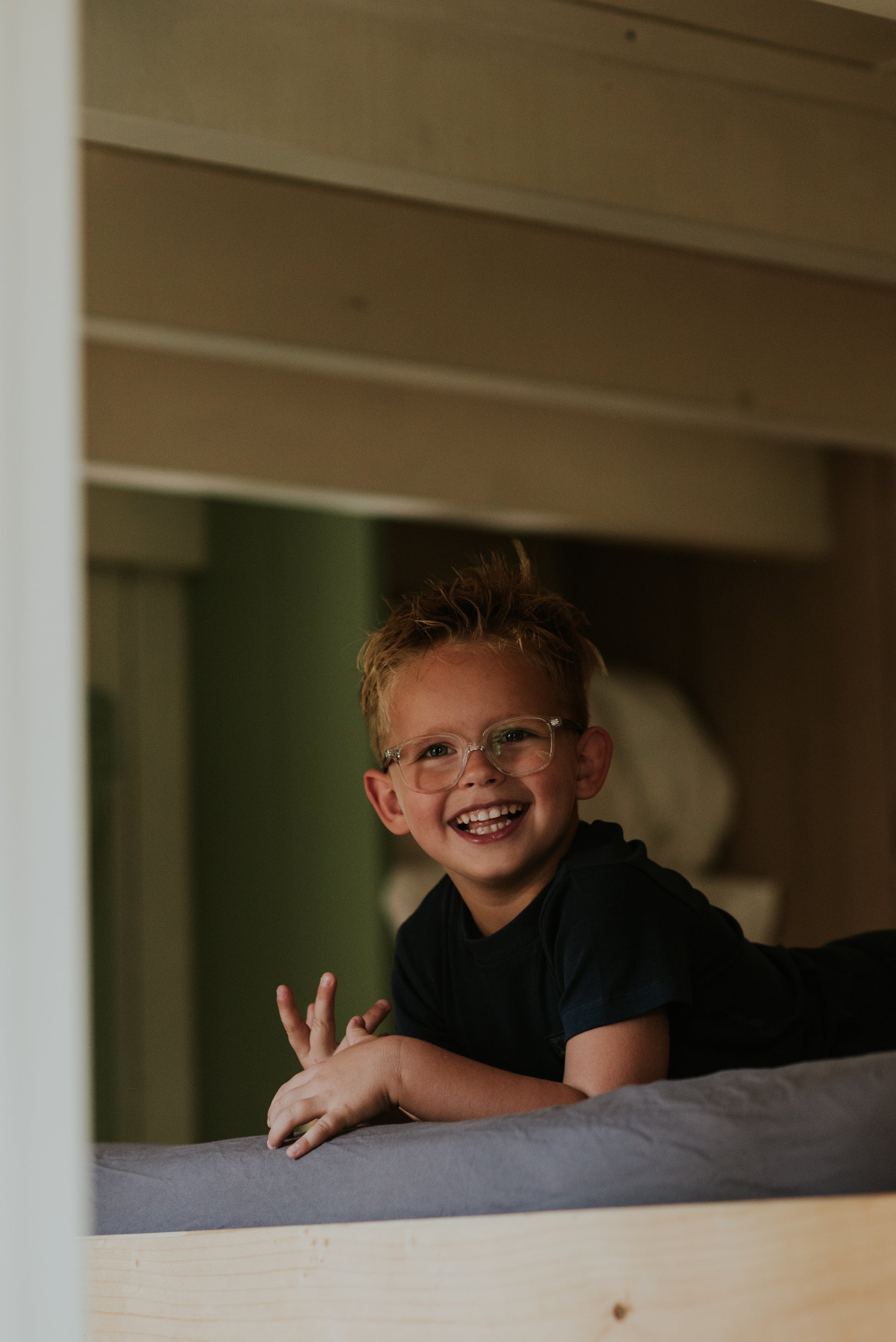 Boys Short Sleeve T-Shirt – Navy
