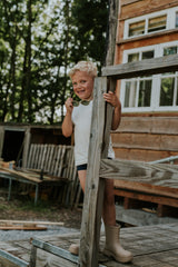 Boys Short Sleeve T-Shirt – Off White