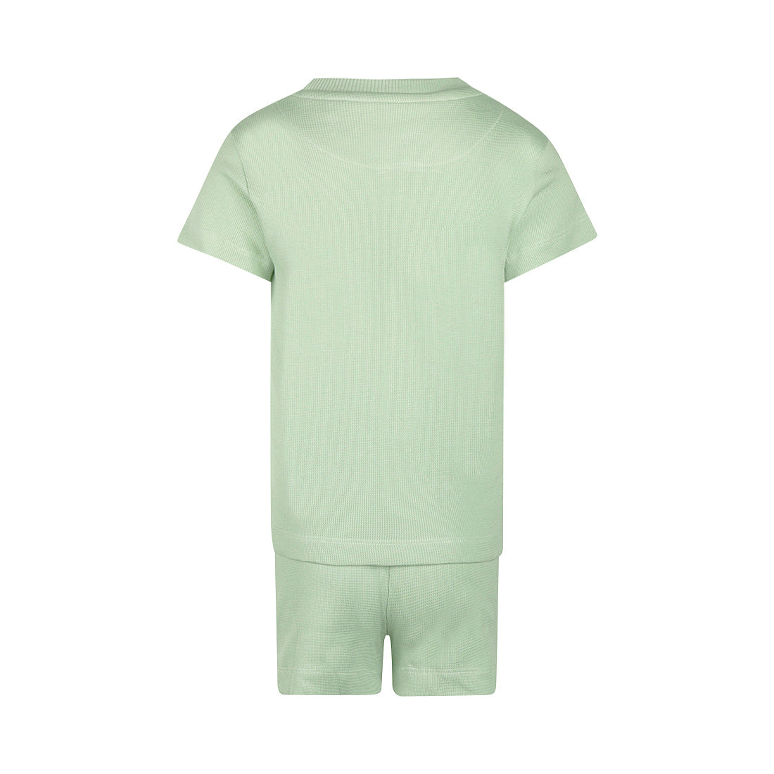 Girls Pyjamas Short Set – Faded Green