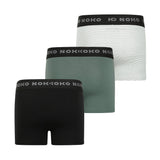 Girls 3-Pack Boxershorts – Dark Green