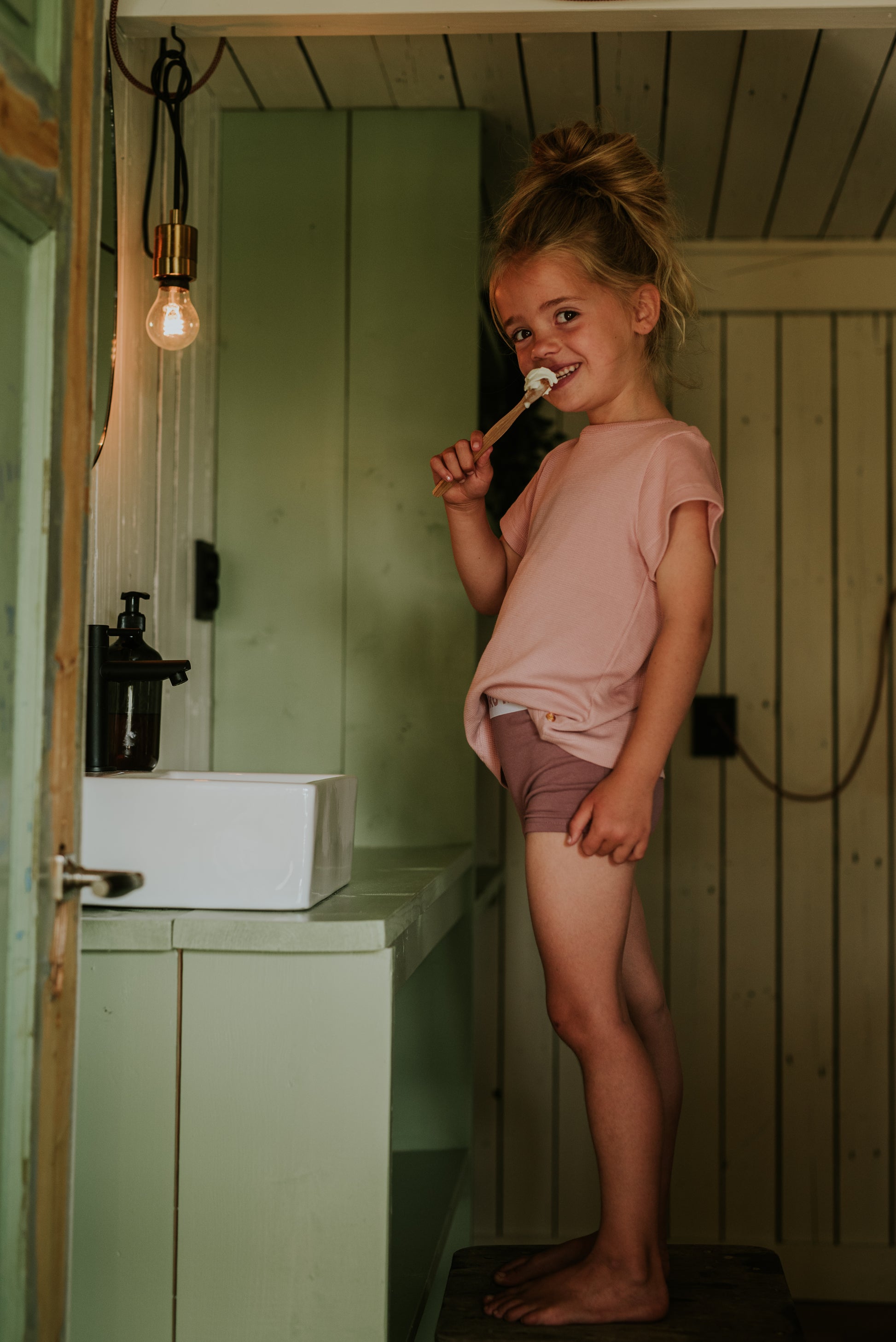 Girls 3-Pack Boxershorts – Dusty Pink