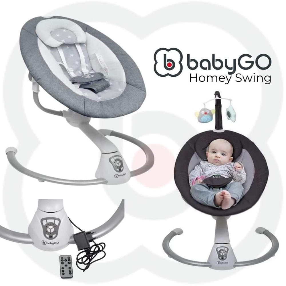 Babygo Cuddly swing grey