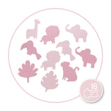 MoMi ZAWI Puzzle mat pink (150x150 cm)
