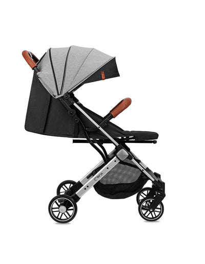 MoMi ESTELLE LIGHT stroller black-silver