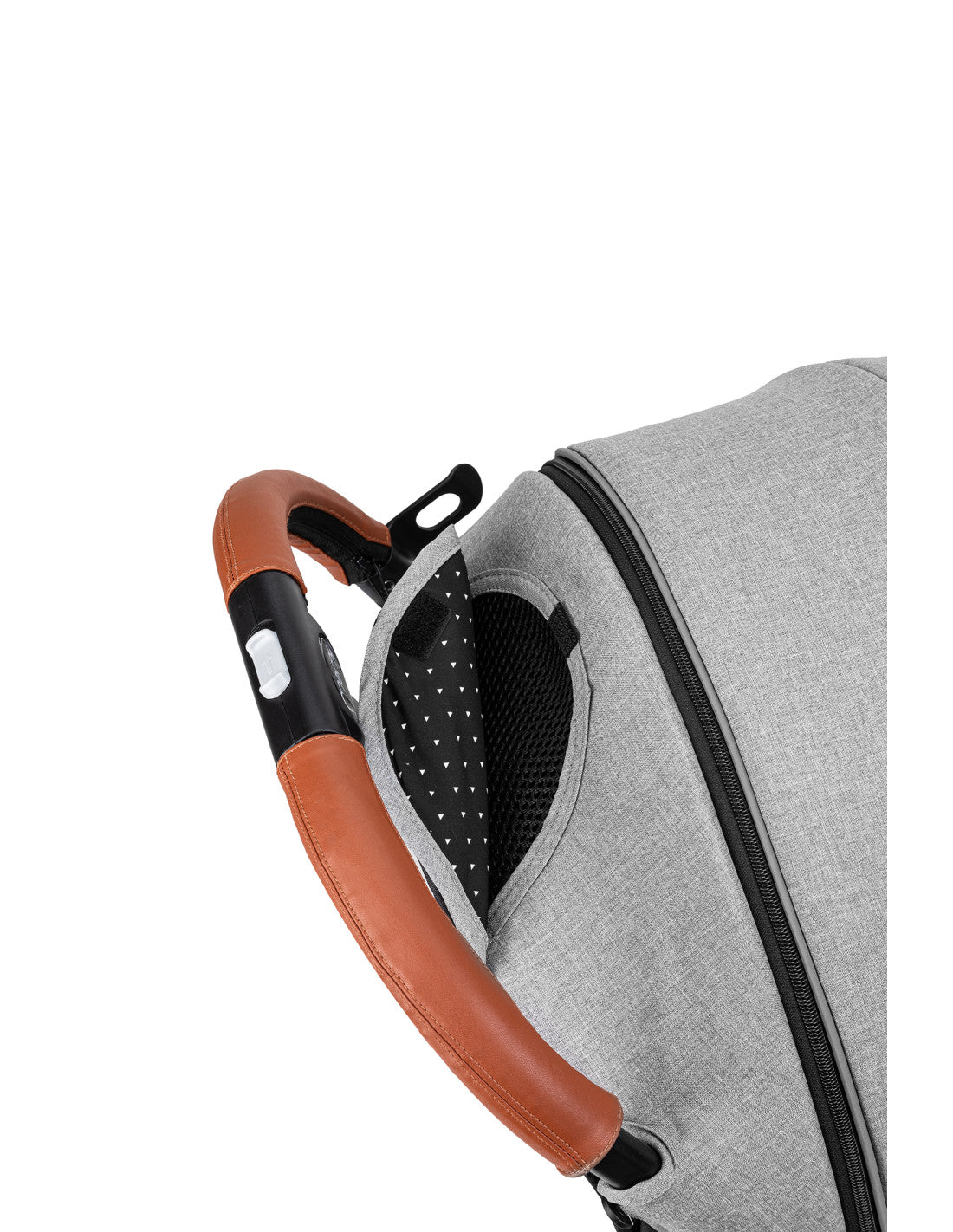 MoMi ESTELLE LIGHT stroller black-silver
