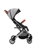MoMi ESTELLE LIGHT stroller black-silver