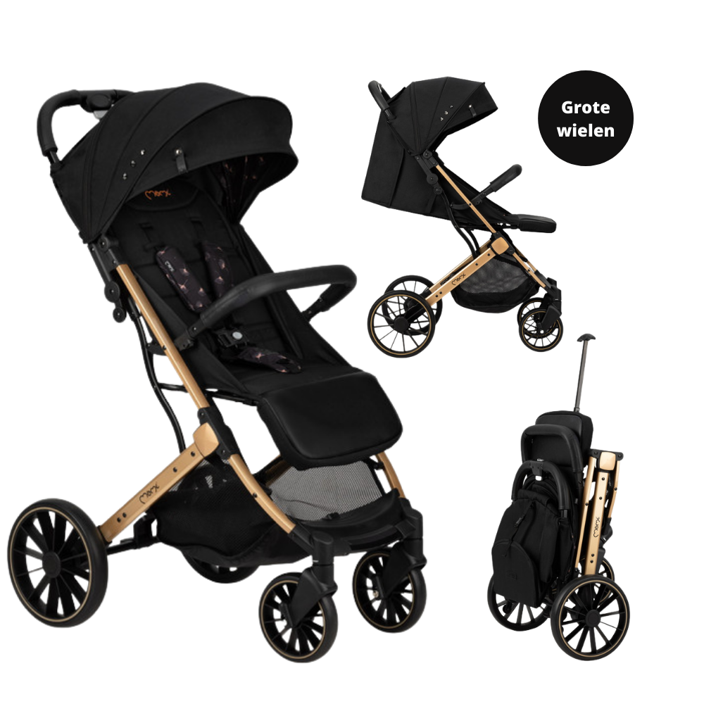 MoMi ESTELLE stroller gray-gold