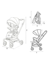 MoMi ADELLE stroller 360 Â°