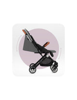 MoMi ESTELLE stroller gray