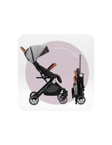 MoMi ESTELLE stroller gray