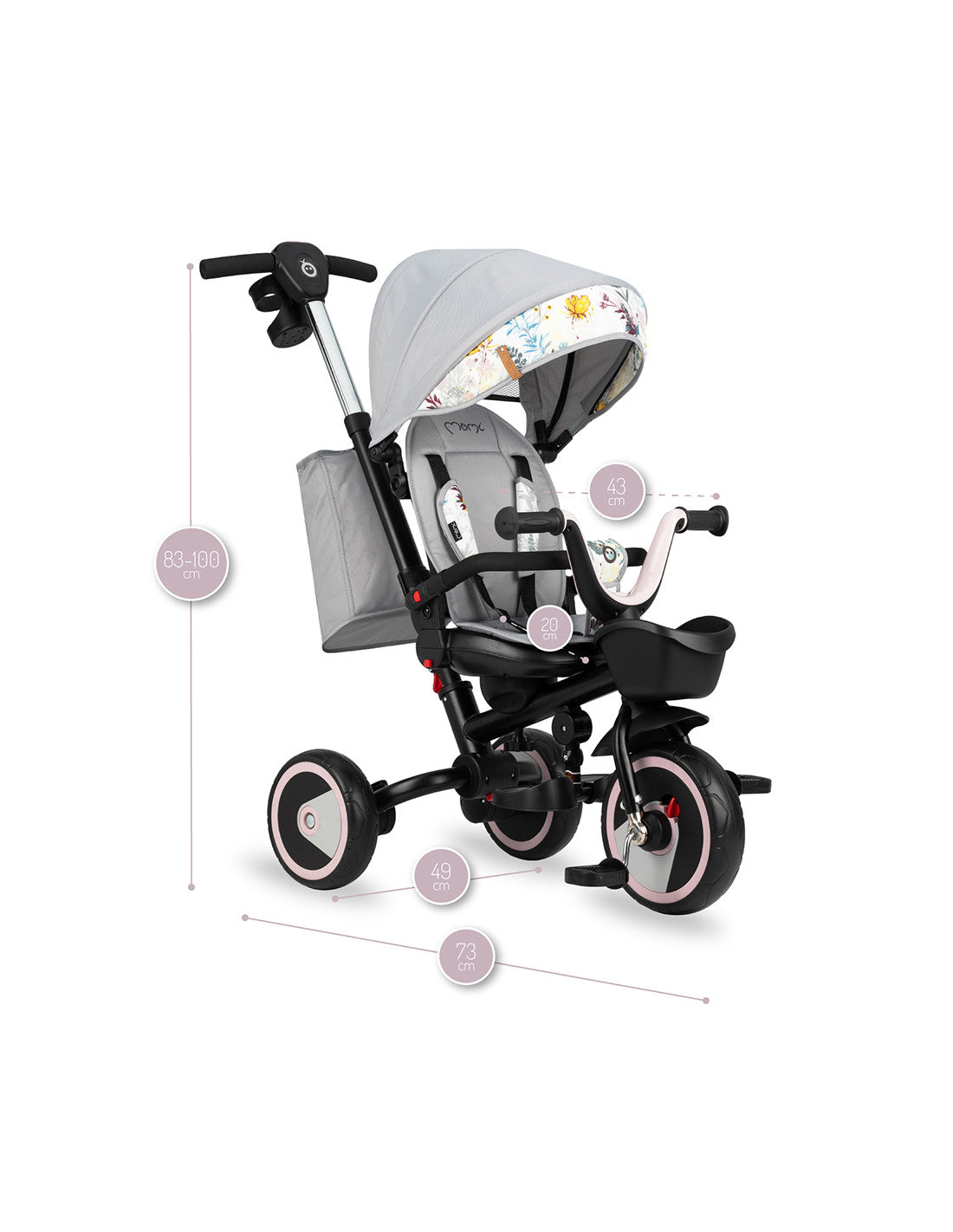 MoMi INVIDIA tricycle LOVE