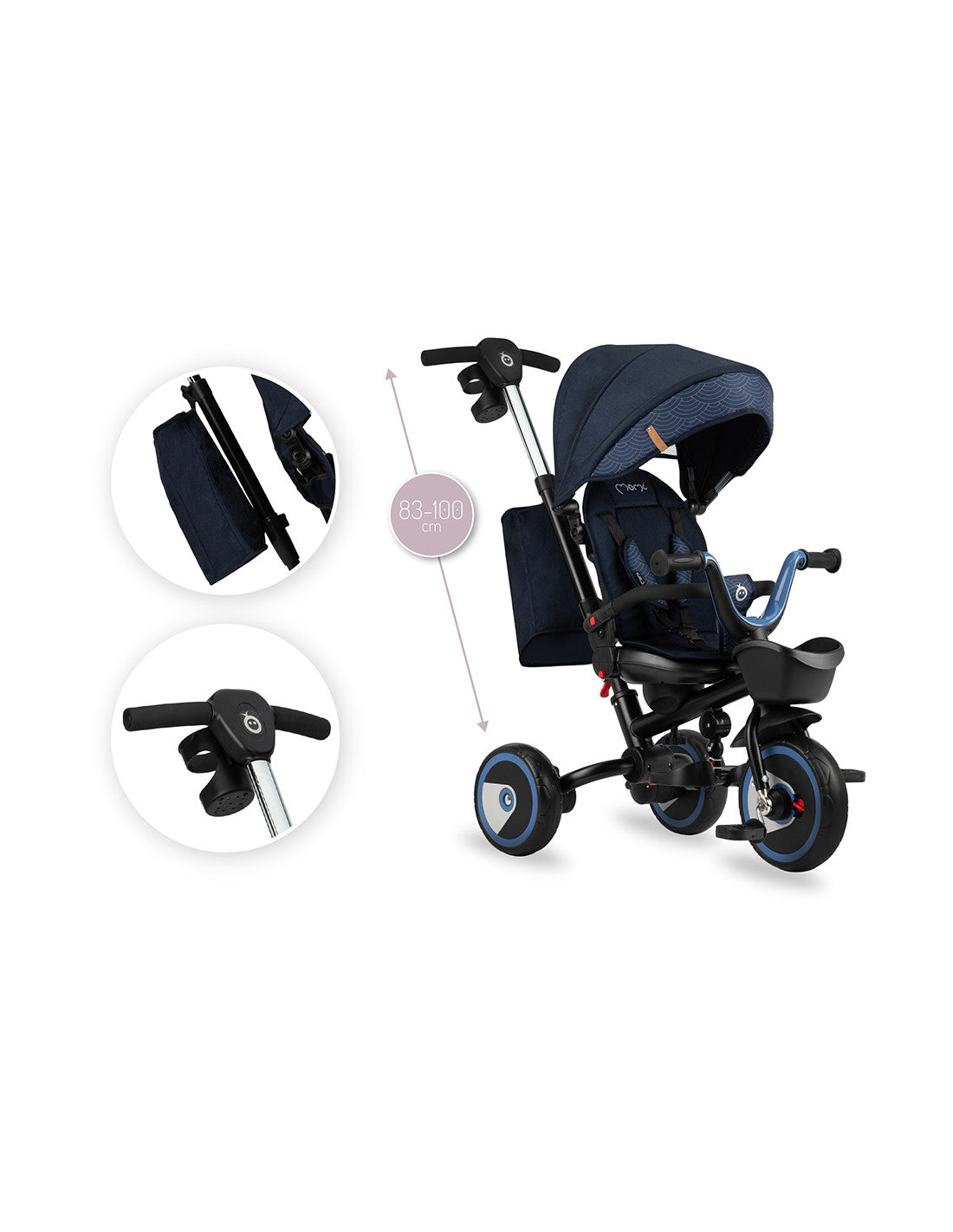 MoMi INVIDIA tricycle LOVE