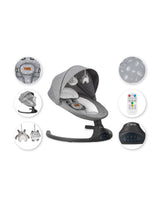 MoMi KENANI electric baby bouncer DARK GRAY