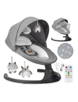 MoMi KENANI electric baby bouncer DARK GRAY
