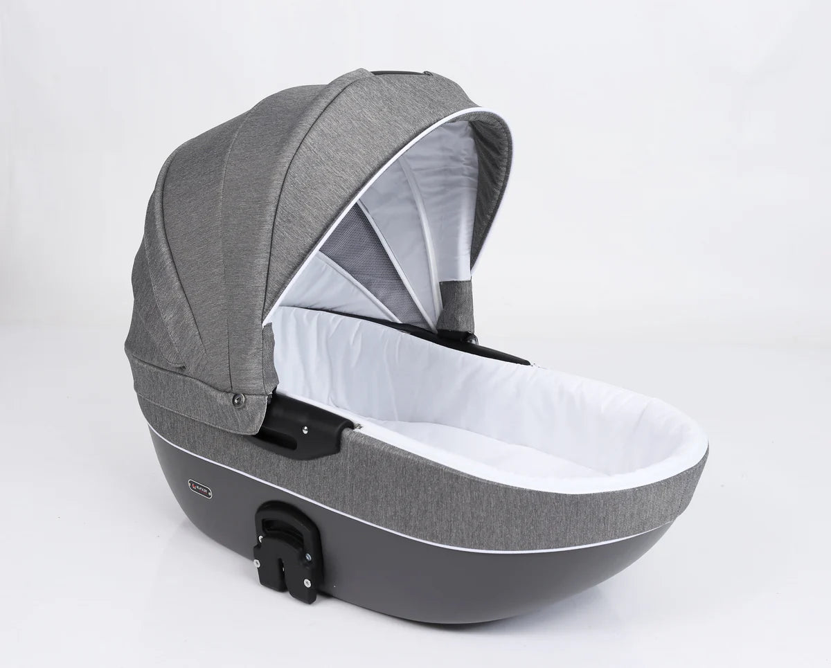 MILA 8 JEANS GRAFIT +BASE+CARSEAT+CARRYCOT+BAG
