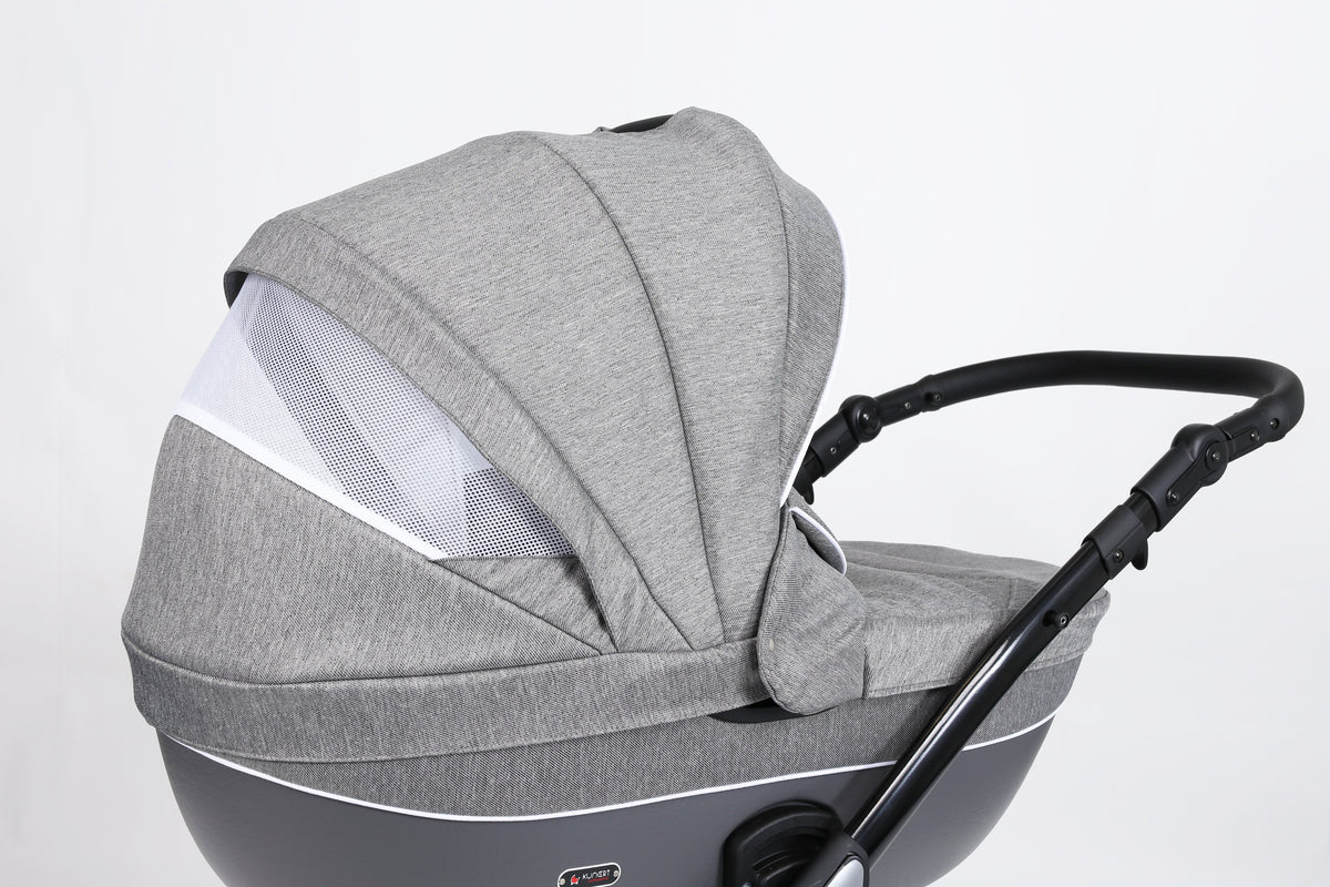 MILA 8 JEANS GRAFIT +BASE+CARSEAT+CARRYCOT+BAG